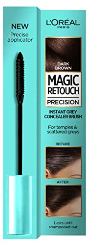 L'Oréal Paris Magic Retouch Precision Brush Haarfärbemittel, Dark Brown, 8 ml