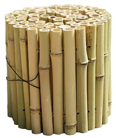 JIANFEI-weilan Gartenzaun Steckzaun Bambuszaun Außendekoration Pflanzenschutzplanke Außendekoration, 3 Größen (Size : 60x120cm)