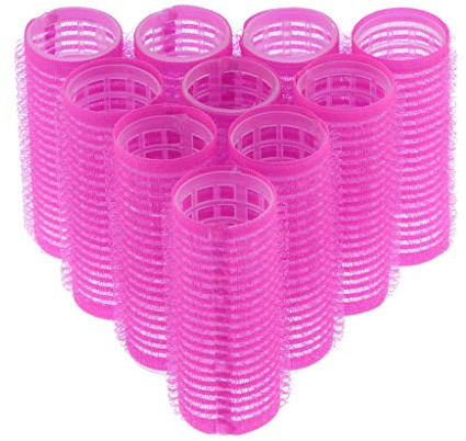 MagiDeal 10pcs Haftwickler Lockenwickler Rollen, keine Heizung, Friseurbedarf für Damen und, 7#, 24mm