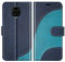 BoxTii Funda para Xiaomi Redmi Note 9 Pro/Redmi Note 9S, Funda de PU Cuero para Xiaomi Redmi Note 9 Pro/Redmi Note 9S, Magnético Carcasa Libro con Ranuras para Tarjetas, Azul