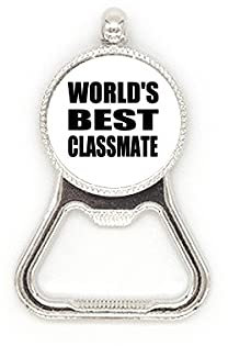 World's Best Classmate - Apribottiglie da birra in metallo per la stagione di laurea