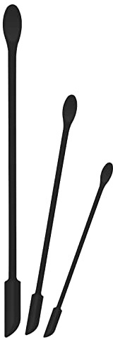 SAVITA D12071-083 mini Spatula, Metal, Black