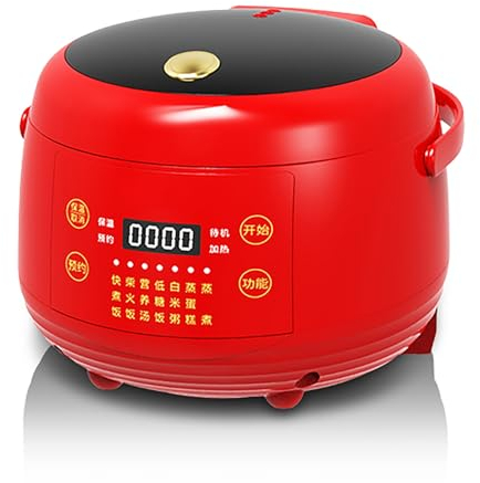 Cuiseur à riz intelligent 3 L, cuiseur à riz japonais à faible teneur en glucides, avec pot intérieur en céramique, minuterie de 24 heures et maintien au chaud automatique, sushi/céréales/gâteau/porri