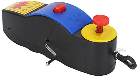 Saluaqui Herramienta de línea de tiza profesional para carpinteros y albañiles, caja de tiza en polvo con nivel integrado y plomada, ideal para trazar líneas rectas precisas en obra y taller