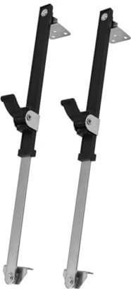 HOMSFOU 2pezzi Cerniere Telescopiche per Finestre Supporto per Serramenti Accessori Finestra per Maggiore Stabilità e Sicurezza per Edifici Residenziali e Commerciali