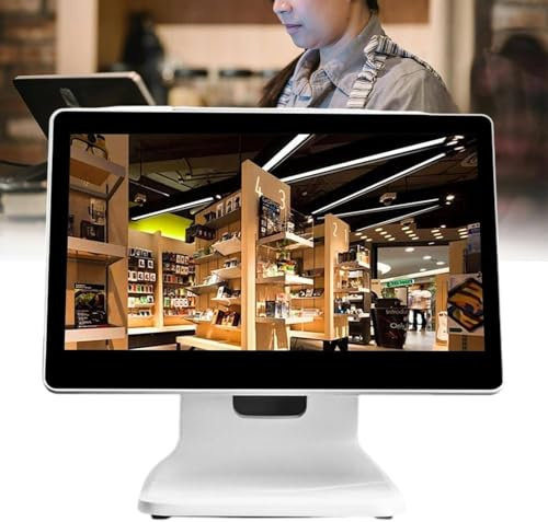 Caisses enregistreuses,Système de point de vente caisse enregistreuse,15,6 pouces et écran, moniteur à écran tactile,caisse enregistreuse de magasin intelligent,pour détaillant, supermarché