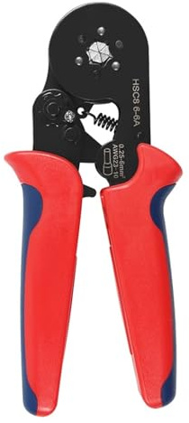 tenazas， Alicates de crimpado for terminales tubulares HSC8 16-4S 16-6S 16 mm² 6-4 10 mm² Herramientas de crimpado Mini casquillo de alambre Herramienta de abrazadera eléctrica doméstica
