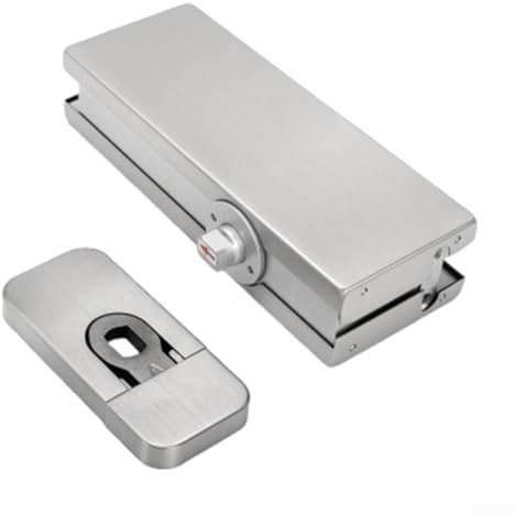 Cierrapuertas hidráulico de cierre automático, sin perforación, velocidad ajustable, silencioso, automático, para instalación de puertas de madera y acero(222)