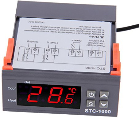 DollaTek Digital STC-1000 220V Termostat för all användning med sensor