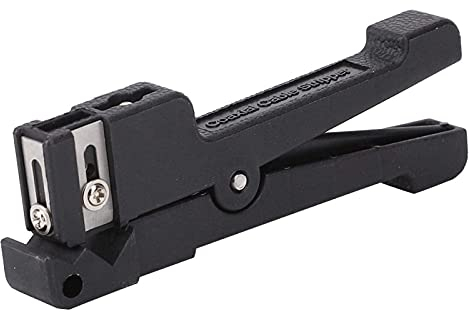 Wire Stripper Coaxial Cable Knife Hand,Optical Fiber Strippers Horizontal Coaxial Cable Knife Hand Tool Electricians Supplies 45-165
