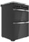 Indesit 60cm Double Oven Gas Cooker with Catalytic Liners - Black