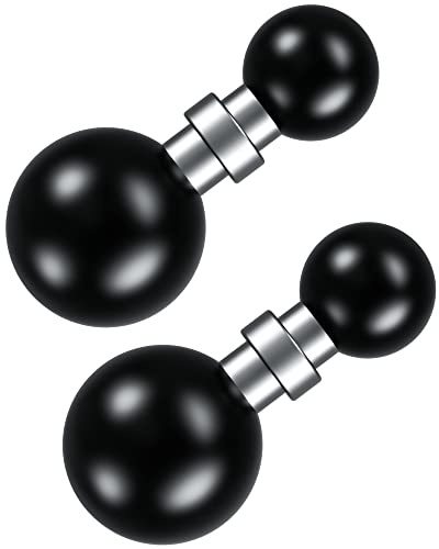 BRCOVAN 2St, 1''-auf-17-mm-Kugeladapter | für RAM Mounts B Größe 1'' / 2,54 cm Kugel Doppelsockelarm und Gerätehalterungen mit 17-mm-Schwenkkugel-Befestigungsmuster