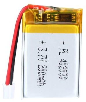 Uxney Batería de 3,7 V 180 mAh 402030 de polímero de litio de iones de litio con conector de 2 PH con 2 mm de tamaño de cuadrícula