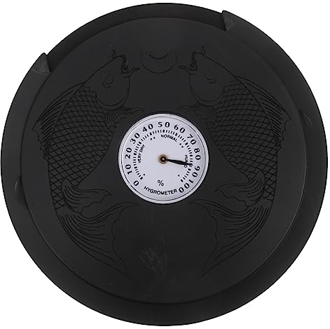 VICASKY 4pcs Acoustic Guitar Sound Hole Cover Humidifier Guitar Care Kit Hygrometer for Accessories for Soundhole