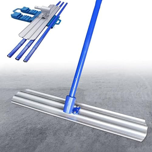 Taloche à Béton En Magnésium (48 X 8 Pouces), Avec Support De Poignée De 70 Pouces, Outils De Finition Pour Béton
