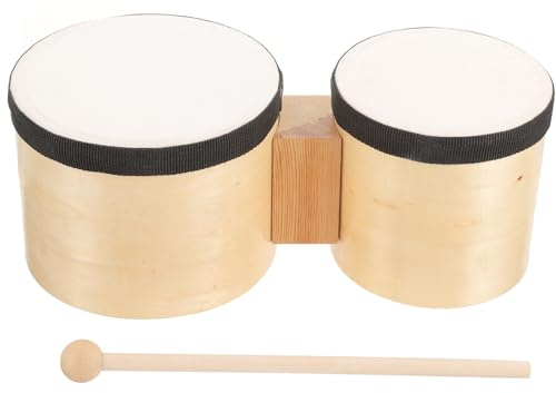Zerodeko Bongos für Frühe Bildung und Tanzkurse Starke Haltbarkeit und Stabile Klangqualität Geeignet als Geschenk für Erwachsene