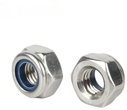 M2 M2,5 M3 M4 M5 M6 M8 M10 M12 M14 M16 M20 304 Edelstahl-Sicherungsmutter(M2.5 X 50pcs)