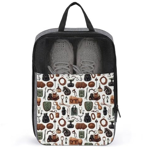 Bolsas de zapatos de golf para viajes, mujeres y hombres, equipamiento de equitación, bolsas de zapatos de viaje para empacar en maleta, danza, bolos, tacos, fútbol, tenis, organizador para gimnasio