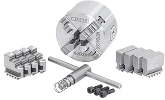 Mandrino di precisione autocentrante Fervi per tornio 4+4+4 griffe FERVI M076A/080