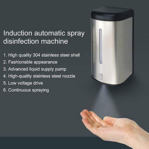 Automatic Soap Dispenser Touchless Hand Disinfection Machine Touchless Sanitizer Smart Sensor Bathroom Dispenser