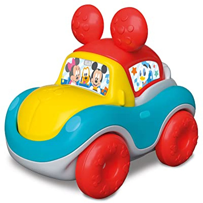 Clementoni - 17722 - Puzzle Car Disney Baby - Early Years Toys, Infant Toys, Activity Toys For 1 Year Olds, Made In Italy