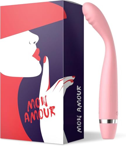 Mon Amour - Vibromasseur G-Vibs pour Femme - 10 Modes de Vibration Intense - Stimulation Ergonomique du Point G - Silicone Hypoallergénique - Rechargeable USB - Étanche IPX5