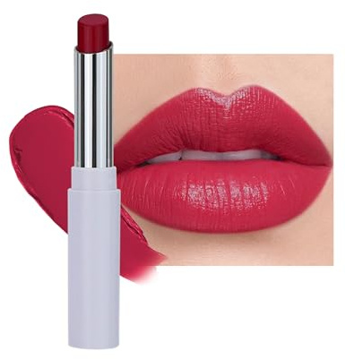 Tinted Lipstick for Women, Rose Pink Hydrating Matte Lipstick, Waterproof, Creamy Soft Texture, Long-Lasting 8H & No Stickiness, High Pigmentation, Vegan Lip Tint Balm for Dry Lips-12