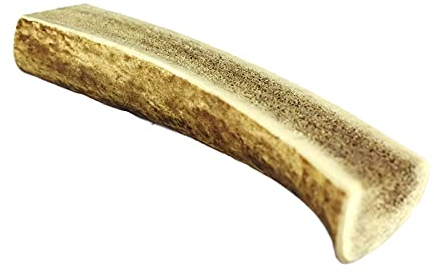 ARTISAN GIFT CO OS Corni di Cervo Aperto per Cuccioli e Cani con Un Morso Delicato, Peso Minimo dell'unità 28gr. (S - 1 pz.)