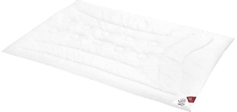 SCHLAFSTIL Kamelhaarbettdecke N500, Winterdecke Extrawarm, feinster Kamelhaar Flaum 100% Kamelhaar Größe 200x200