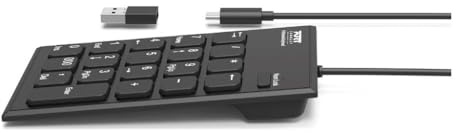 Port Connect pavé numérique pc USB-a & USB-c Slim Noir
