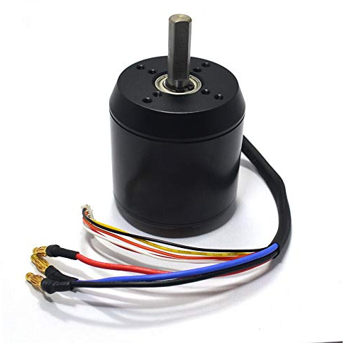 Wangkangyi Bürstenloser Motor, 170KV C6374 Bürstenloser Motor ür elektrisches Skateboard Longboard 2900W mit JST 5P 2.0 Hall Stecker