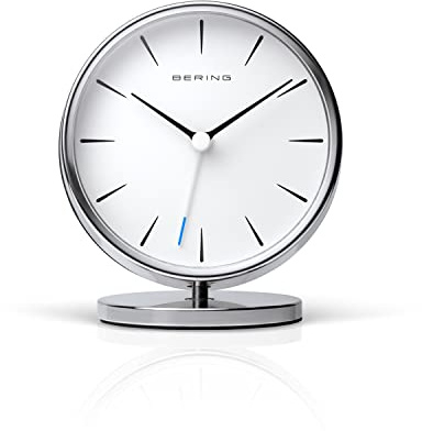 Bering Damen und Herren Alarmclock Quarz Movement - Home Decor Collection mit Kunststoff Glas 90096-XXXR