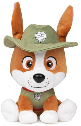 GUND Paw Patrol Tracker en Peluche, Jouet Officiel du Dessin animé Hit, Animal en Peluche à partir de 1 an, 15,2 cm