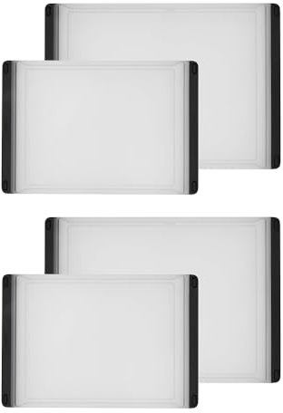 OXO Good Grips 4-Piece Plastic Cutting Board Set