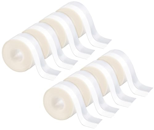 AGT Tür abdichten Klebeband: Silikon-Zugluftstopper zum Abdichten von Türen, 8x 5 m, 3,5 cm breit (Dichtung gegen Durchzug an Türen, Energiespar-Dichtungsband, Isolierband)