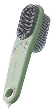 Long Handle Multifunctional Double-Sided Shoe Brush, no Damage to Shoes, no Shedding of Hair, Strong Stain Removal. Suitable for Cleaning Various Shoes and Clothes.RPS-IND