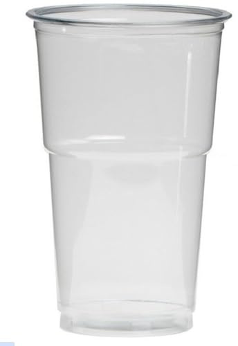 KURTT Bierbecher PP 300ml - 300cc Klarsichtbox 500 Stück - Eventbecher - Bierbecher - Einwegbecher - Partyartikel - Gastronomie - Partys - Veranstaltungen - Becher - Trinkbecher to go, TRANS-300ML
