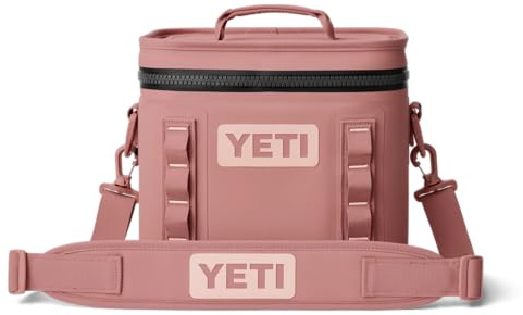 YETI Hopper Flip 8 Kühltasche Sandstone Pink – kleine Kühltasche, isolierte Thermotasche für Camping, Picknick & Outdoor