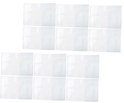 LALADEFIEE 20stücke Reisepasshülle Transparenter Kartenhalter wasserdichte Aufbewahrungstasche Für Reisepass Und Personalausweis