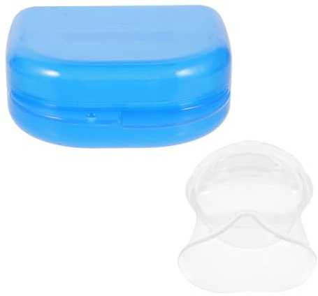 HIAKDOFT Coprilingua Antirussamento Portatile in Silicone Flessibile, Mini Dispositivo per Dormire Clip Lingua, Soluzione Pratica da Viaggio per Migliorare Flusso D’aria la Respirazione Notturna