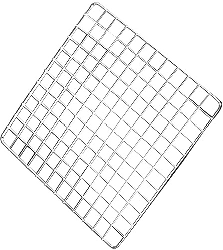 VICASKY Refroidissement Acier Inoxydable pour Pâtisserie et Barbecue Tapis de Cuisson Non Adhésif Évacuation des Graisses pour Biscuits et Gâteaux