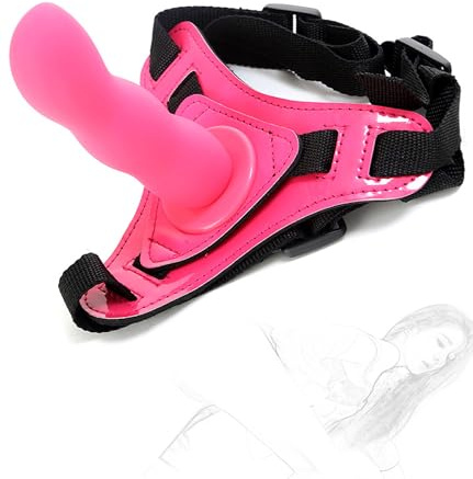 TRQOYTU Consolador Con Correa Para Pene, Consolador Gigante Con Correa, Portátil, Divertido, Extragrande, Largo Y Grueso, Masturbador SM, Juguete Sexual Para Mujeres Y Lesbianas