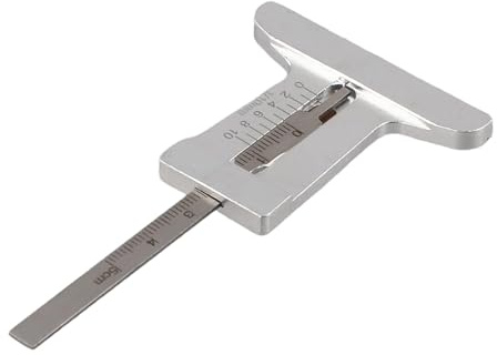 Jauge de profondeur de bande de roulement de pneu automobile en acier inoxydable Norme de mesure 1 conçue pour une utilisation durable avec une bonne durabilité et cohérence