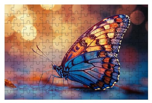 Puzzle 1500 Teile Schmetterling, Traum Puzzle 1500 Teile Erwachsene, Puzzel für Die Ganze Familie, Klassische Puzzles Geschicklichkeitsspiel, Holzpuzzle Geschenke für Frauen Geschenke für Männer -2493