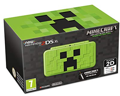 New Nintendo 2DS XL Creeper Edition + Minecraft: New Nintendo 3DS Edition - Limited