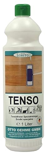Lorito Tenso Spezialreiniger, 1 Liter, Wischpflege Konzentrat, Bodenreiniger und Bodenpflege für Boden, Fliesen, PVC, Stein und Linoleum