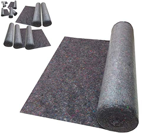 Abdeckvlies 50m² (1mx50m) Malervlies Vlies Renoviervlies Malerabdeckvlies 180g/m² Schutzvlies Rolle rutschfest PE-Folie Saugvlies BOHRFUX