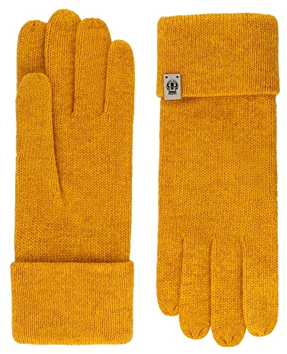 Roeckl Damen Essentials Strick 23011-350 Farbe Gelb 2148 Handschuhe, 248, Einheitsgröße