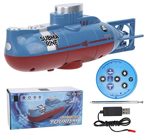 Ghzste Mini RC U-Boot-Spielzeug Aquariumdekoration, Simuliertes U-Boot-Modell,6 Kanal -Fernbedienungs UBoot Kinder