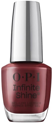 OPI Infinite Shine, Esmalte de Uñas Burdeos, Efecto Gel y de Larga Duración, Tono Raisin the Bar (15 ml)